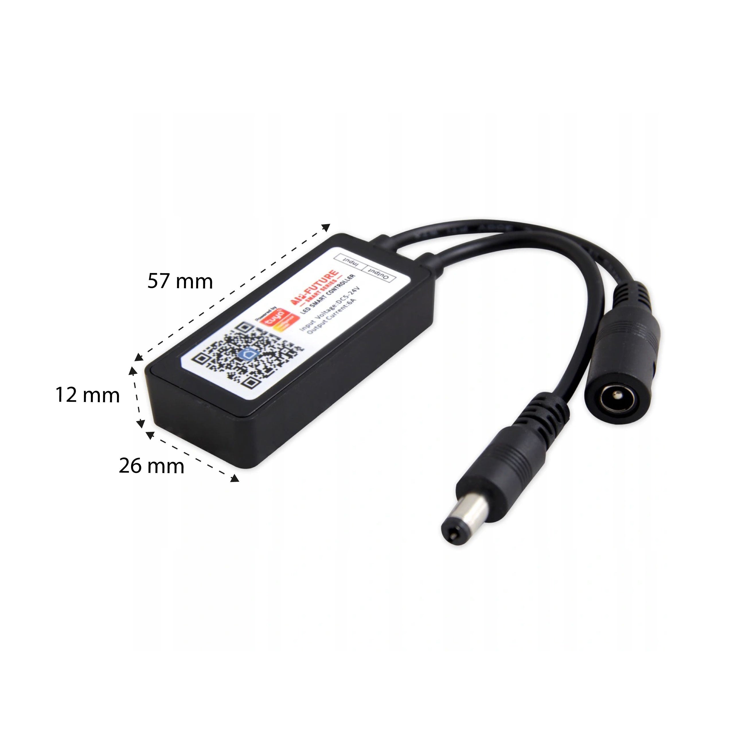 Ściemniacz LED Smart Tuya mini DC 6A 5-24V WiFi IP20 czarny MasterLED - 2
