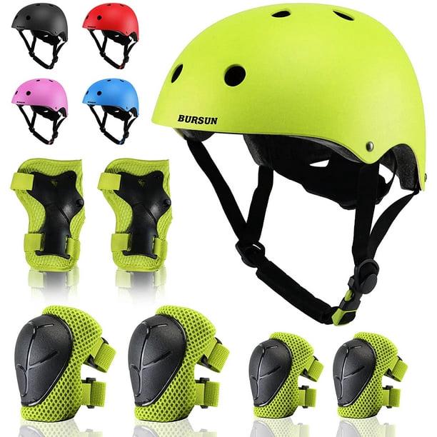 Capacete infantil ventilado e ajustável para ciclismo, skate e patinete, ideal para crianças de 3 a 8 anos (meninos e meninas).