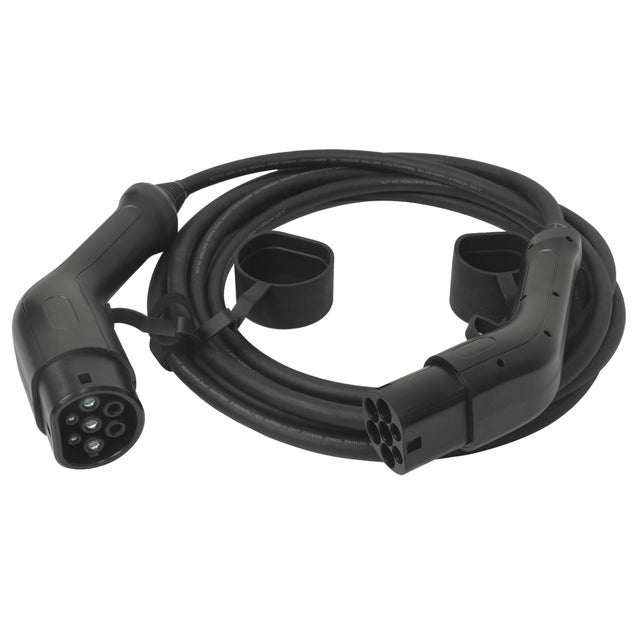 Cable de charge pour véhicule électrique EV T2/T2 - 32A 3ph 22kW | 079694 - Gys