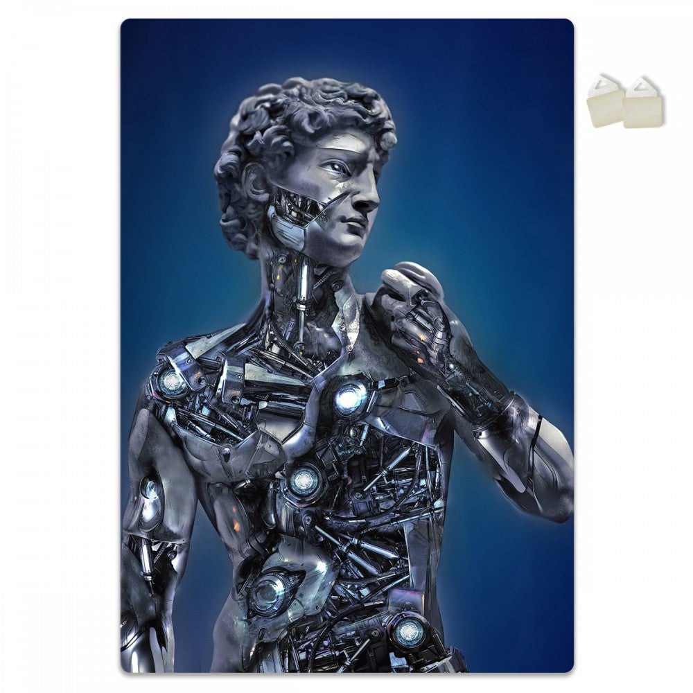 Robodavid - estructura del poster en pvc expandido forex espesor 3 mm - tamaño 100x70 cm