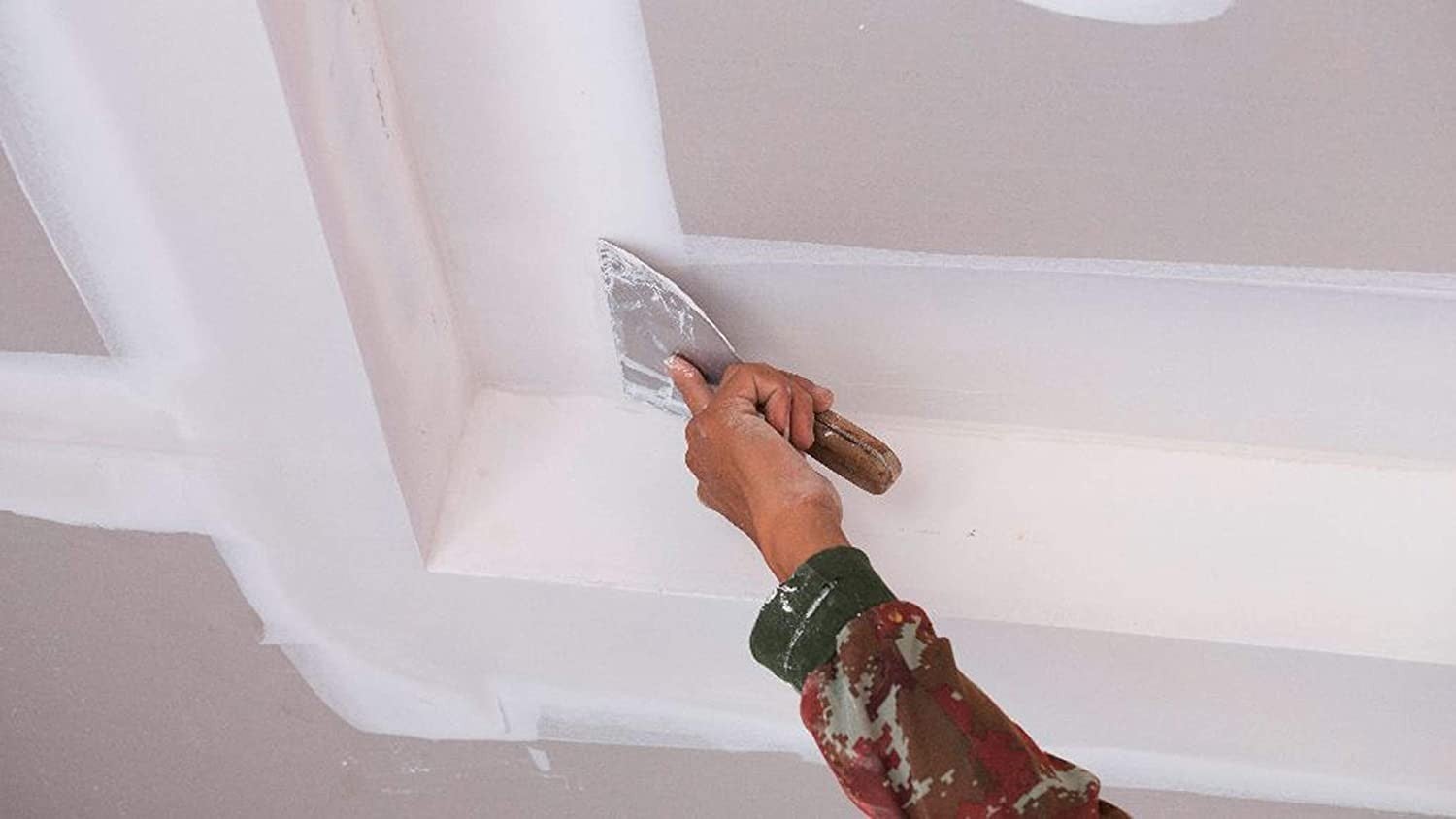 TECNO YESO LENTO de Tecno Prodist - Yeso de fraguado lento - Para enlucidos, revocos, tabiquería, grietas o agujeros. - Blanco - 5 Kg - 2