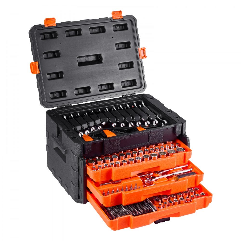 Essenza Juego De Herramientas Mecánicas 450 Piezas Con Maletín De Almacenamiento , Leroy Merlin