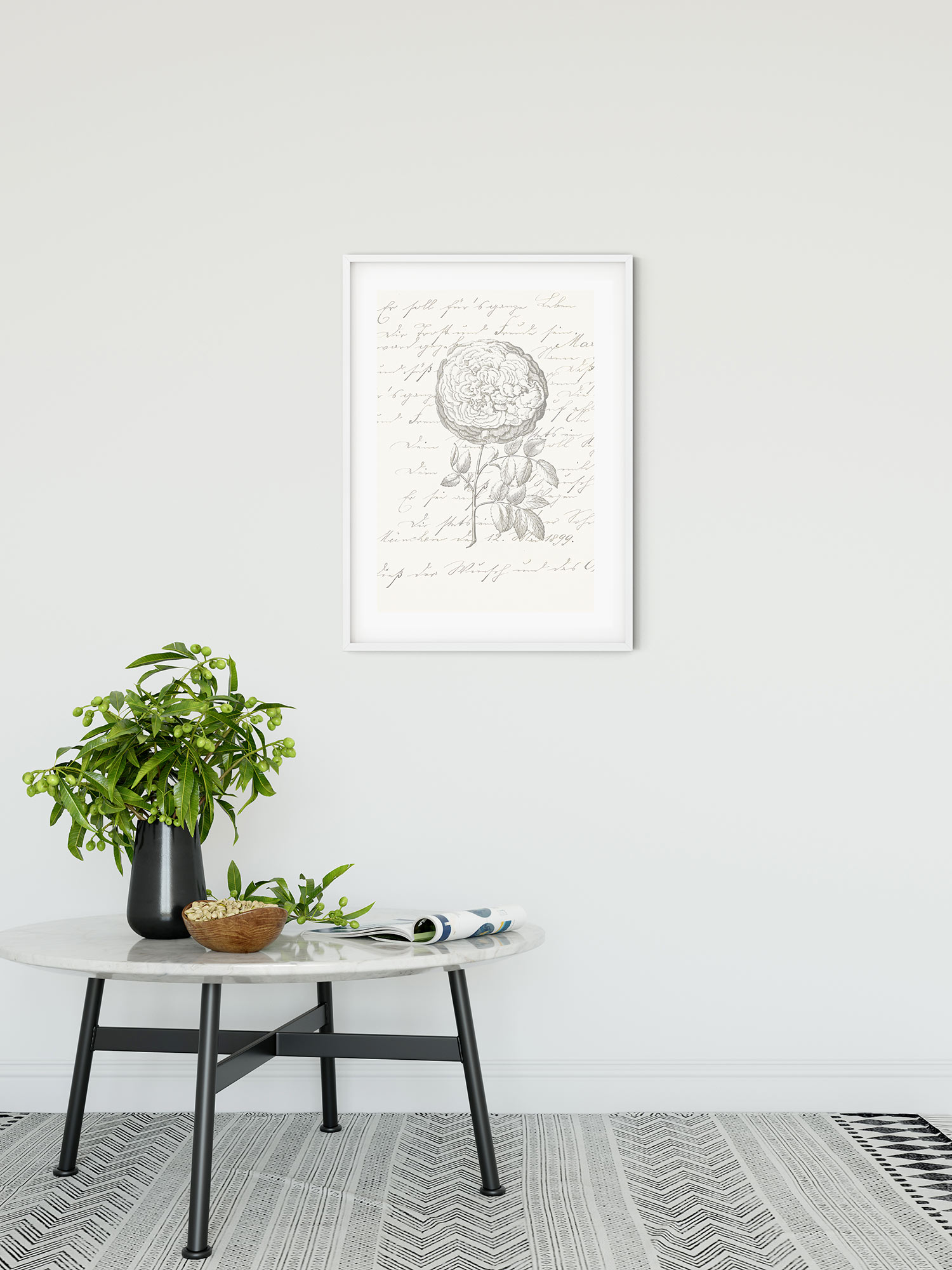 Cartel artístico de komar - ma chérie - talla: 50 x 70 cm