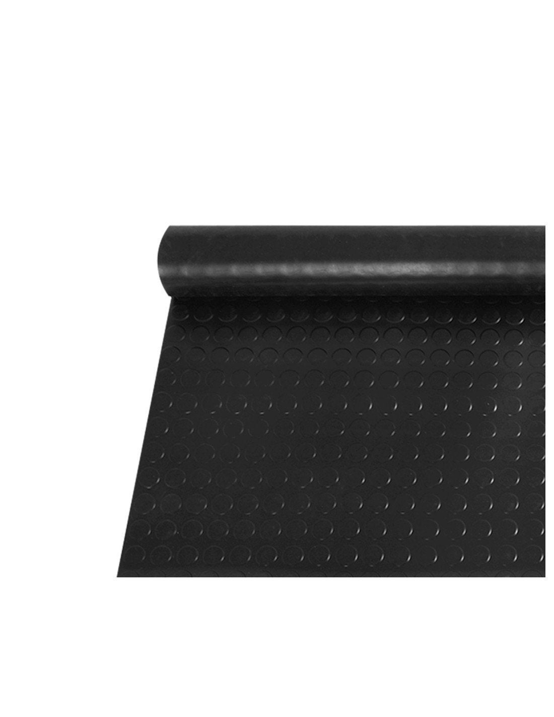 Tapete de Borracha Antiderrapante 3mm | 2 metros de largura | Piso de Círculos | ponto redondo 2x5 - 5