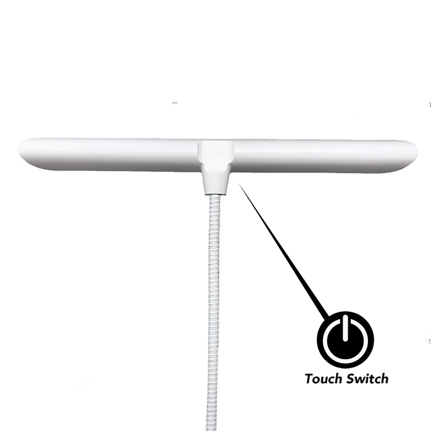 Leggio Per Musica Con Luci LED Ricaricabile - Lampada Da Lettura Regolabile Per Pianisti, Libri E Lettura A Letto - Foto 3