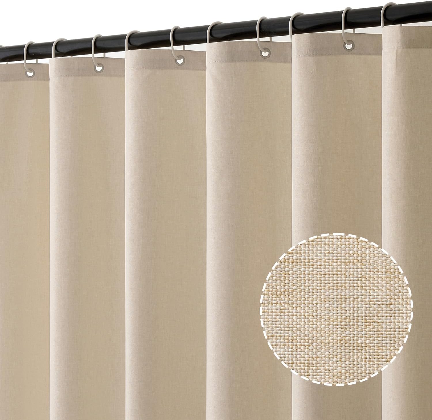 LATIO In 100x200 cm bej deschis, material textil rezistent, impermeabil, pentru hoteluri de lux