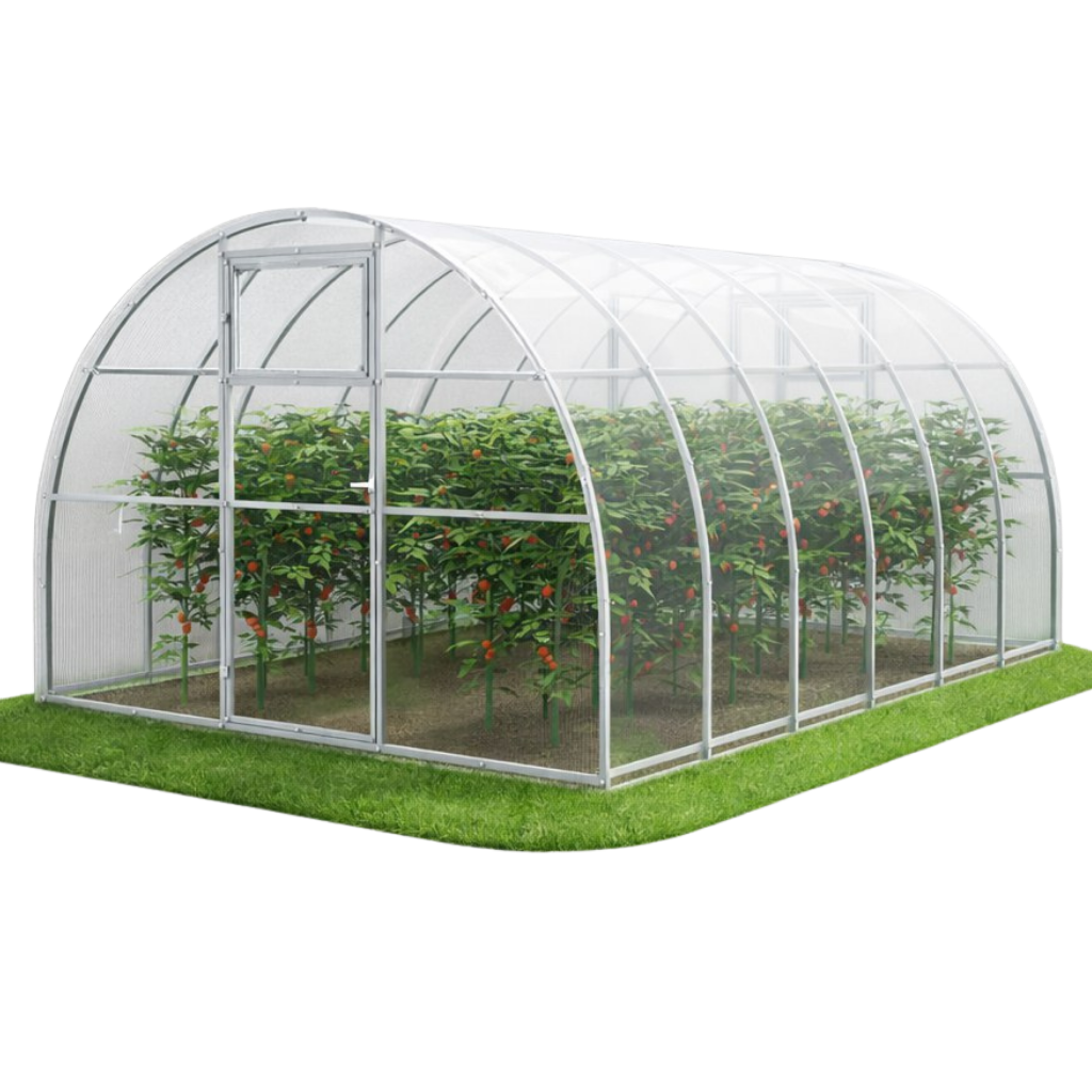 Szklarnia ogrodowa Tunel 3x4 m profile 40x20 poliwęglan 3mm - Szklarnia z poliwęglanu