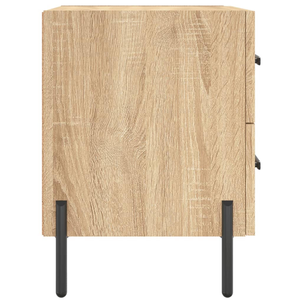 Maison Exclusive - Table de chevet chêne sonoma 40x35x47,5 cm bois d’ingénierie - 7