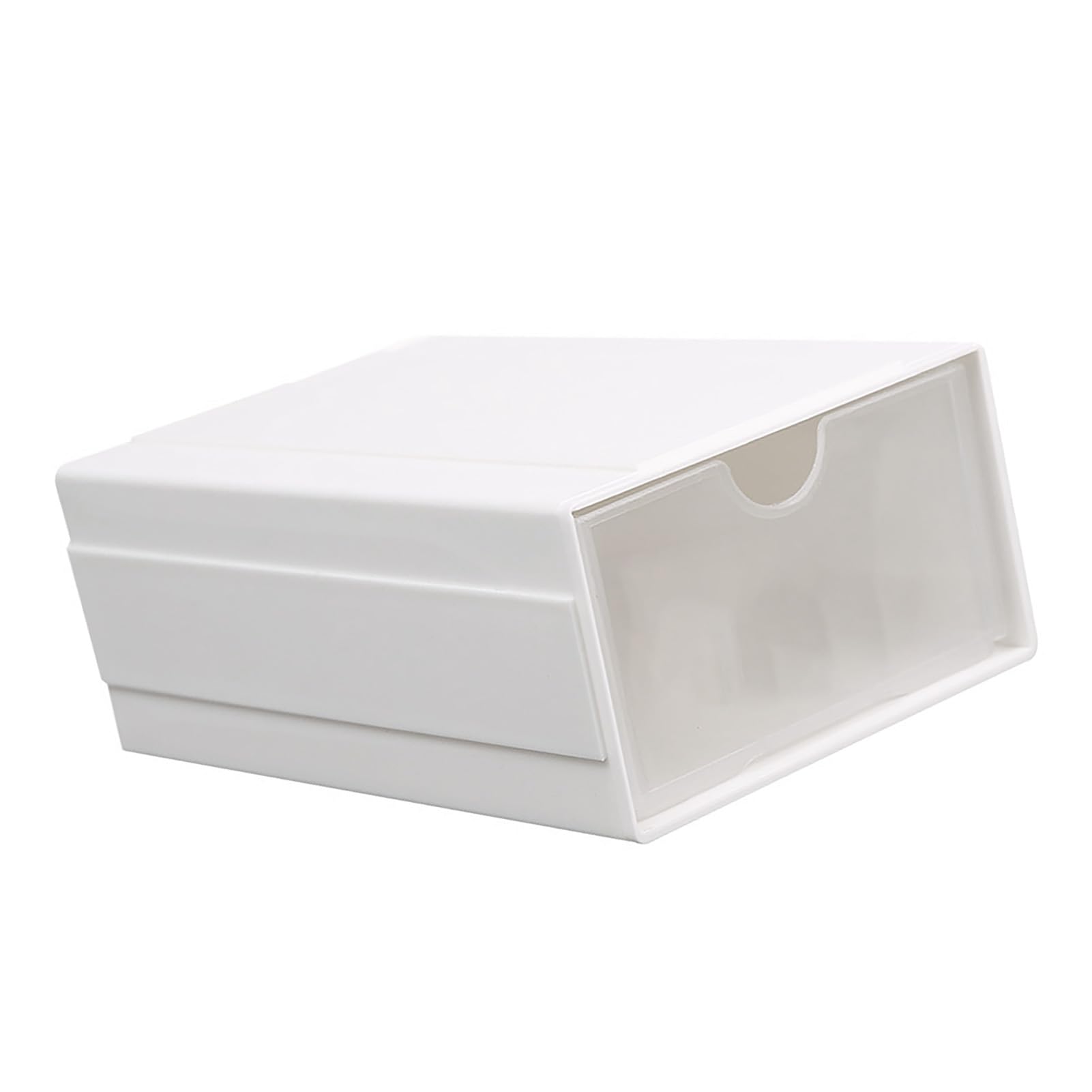 Boîte de rangement à tiroirs en plastique pour bureau, organisateur de rangement à tiroirs, gain de place, conteneur à tiroirs polyvalent pour bure - 5