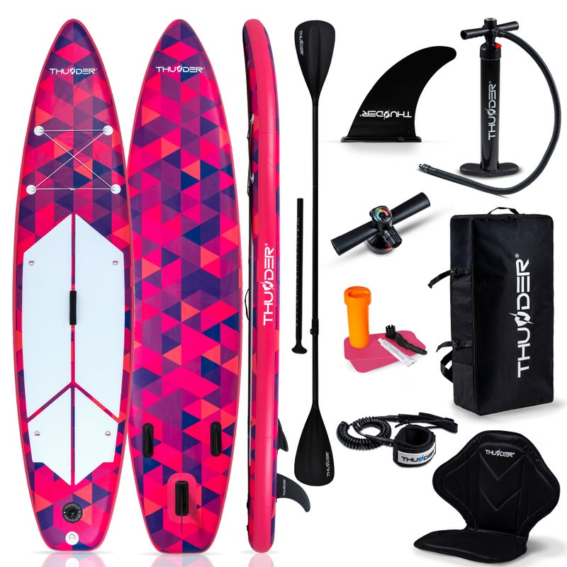 Zdjęcia - Deska SUP Thunder do pływania VOLCA dmuchana z siedziskiem pompowana akcesoria 320cm