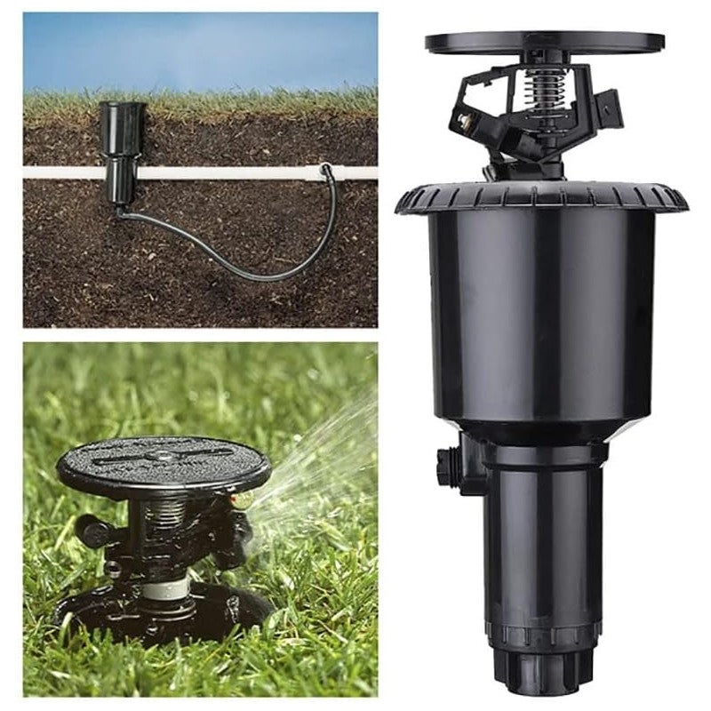 Irrigatore a scomparsa per irrigazione interrata | Irrigatore agricolo a impatto MaxiPou 6-13 m 1/2'' | Irrigatore circolare e r - 5