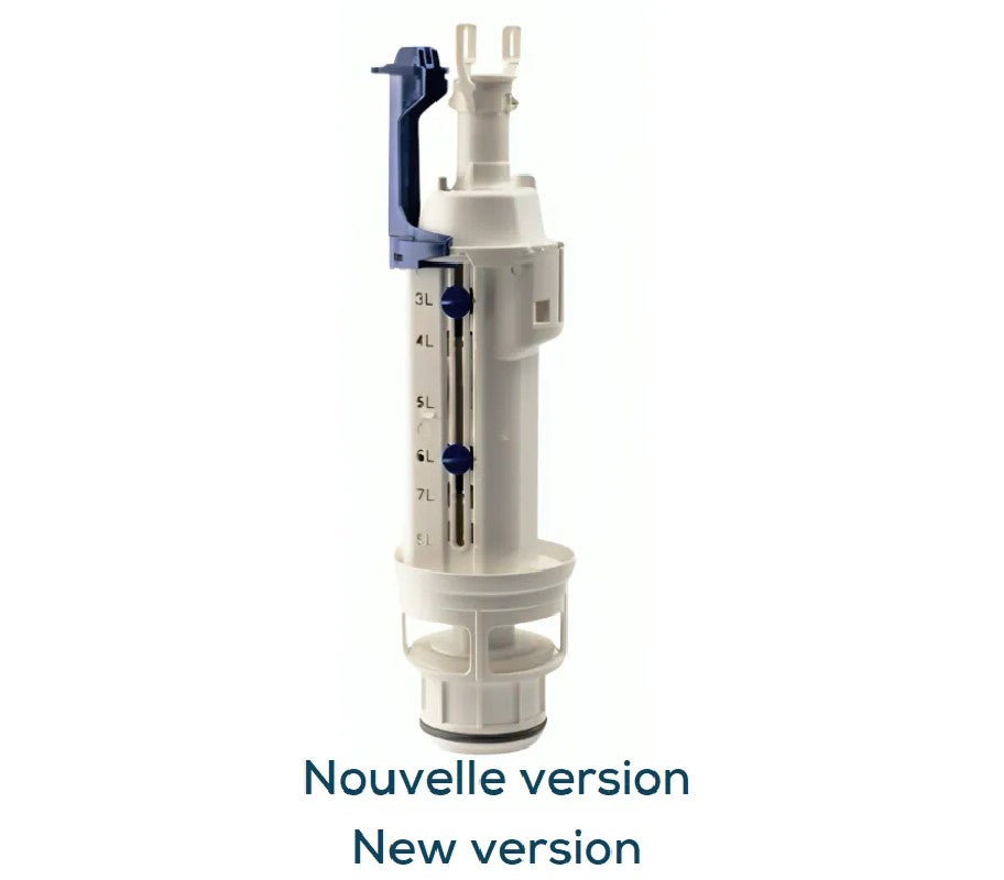 Active Mécanisme de chasse d'eau double Galileo Duo avec tige (AV0022500R) - 3