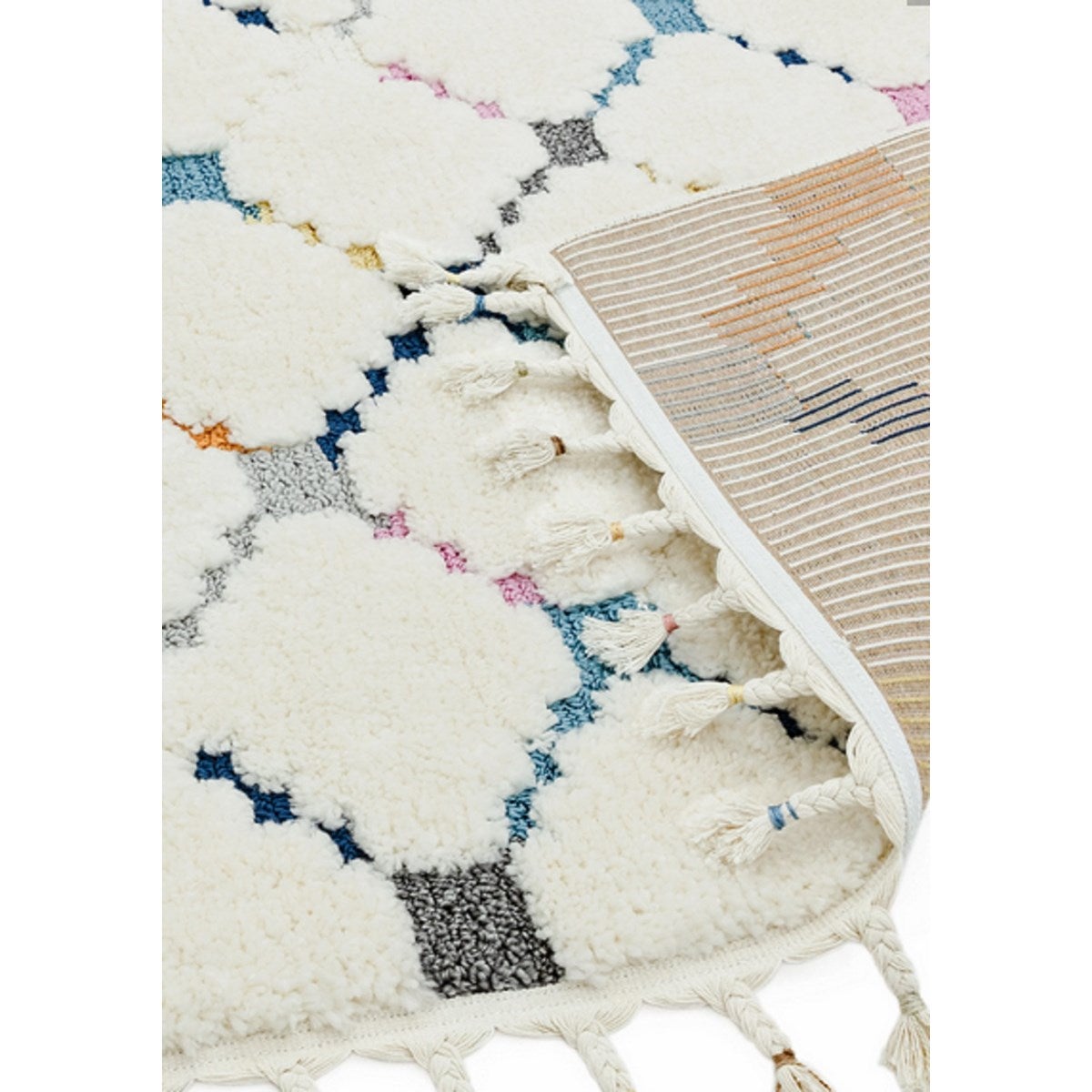 Tapis moderne à franges CRISSY 120x170 cm - 5