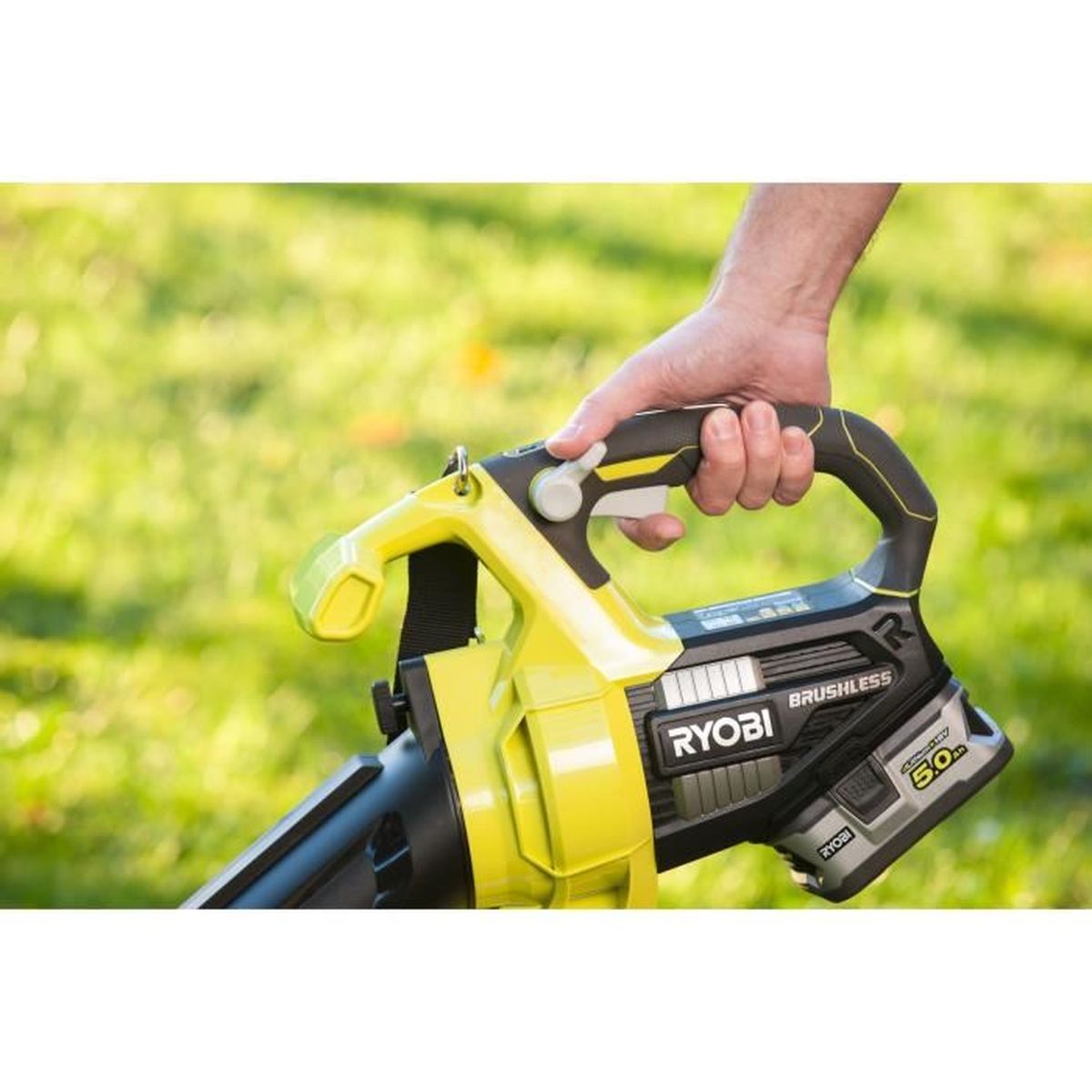 RYOBI OBV18 18V One+ Soffiatore/Aspirapolvere/Trituratore senza spazzole - Batteria e caricabatterie non inclusi - 8
