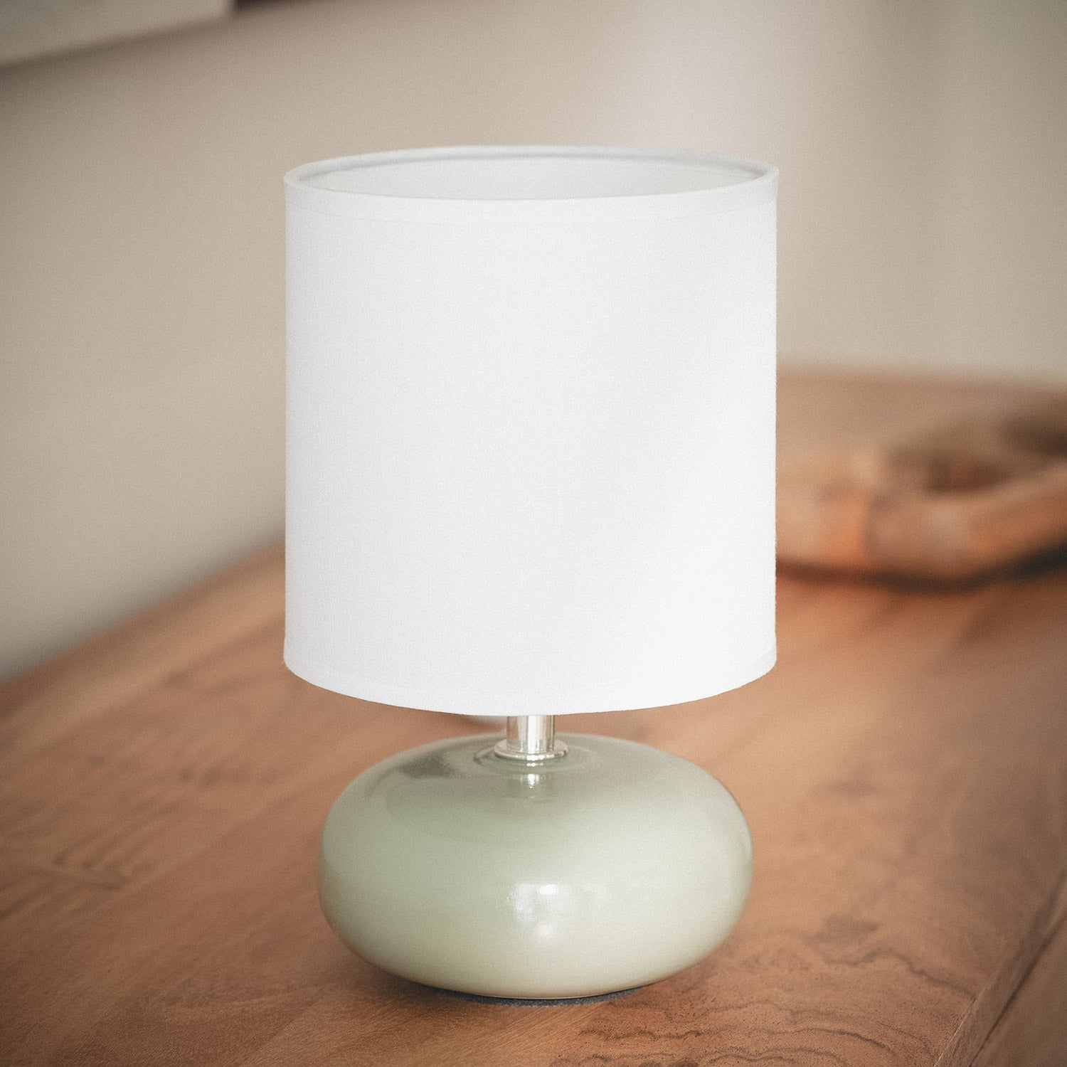 Ledkia Lampada da Tavolo Ceramica Ava Verde Celadon - 5