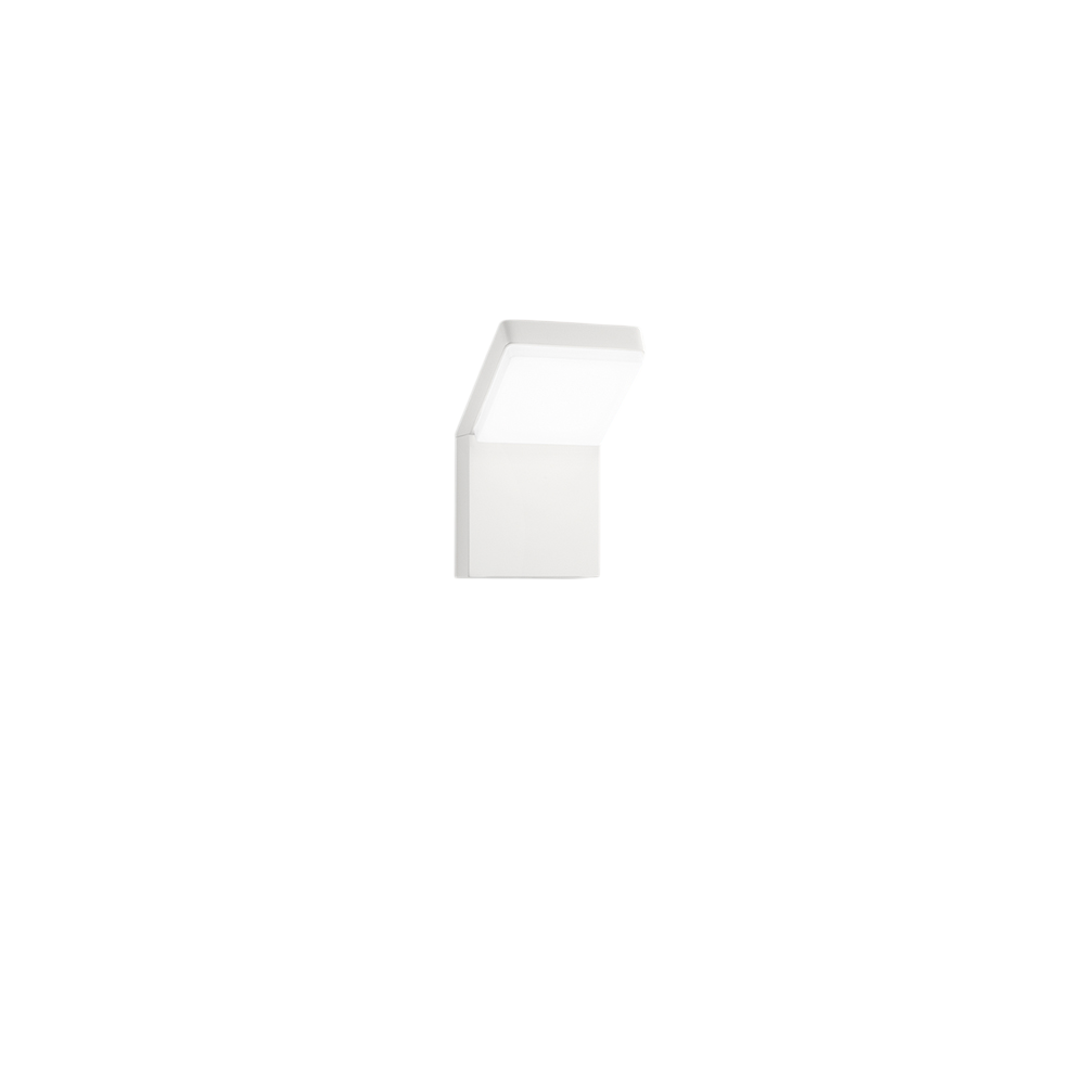 Piega - 20W LED Wall Light CCT 3000K 4000K 6000K, 1600 lm, IP65, White - Perenz