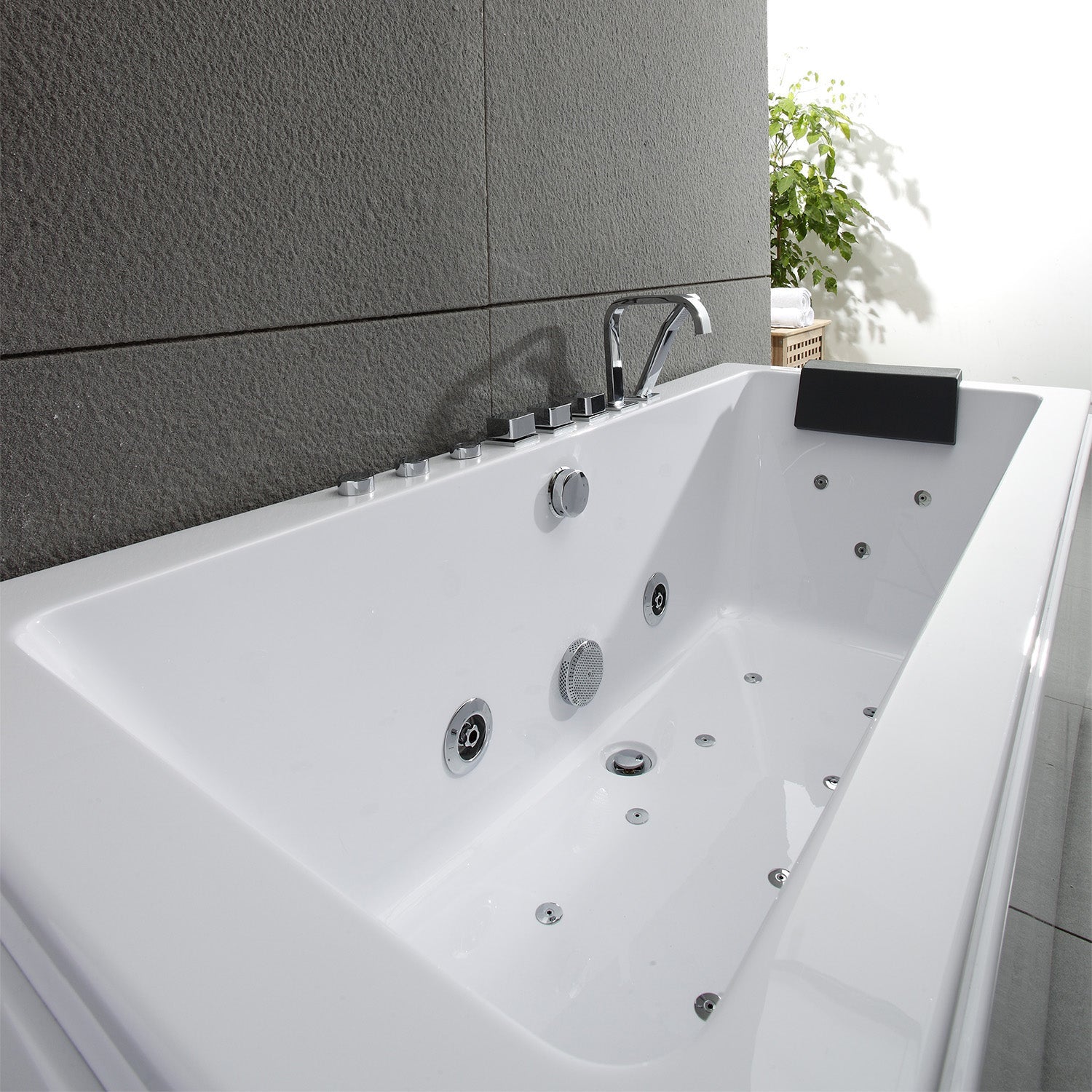 Baignoire Balnéo Sikinos Jets 170 x78 x60 cm, by SPALINA - 8