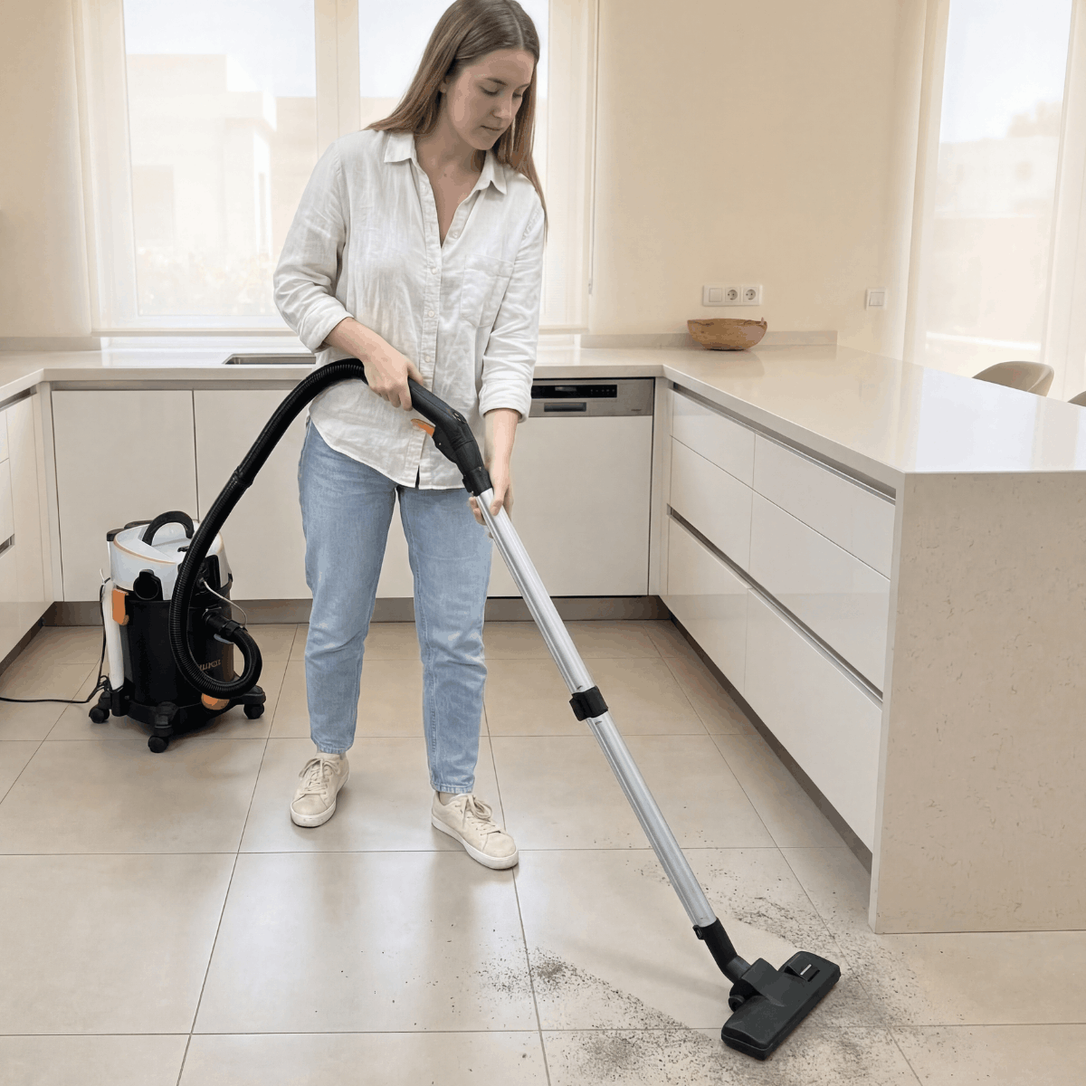Aspirador Extrator HAEGER Ultra Clean 1400W – Aspira e Lava, Limpeza de Carpetes, Estofos e Sofás, 21KPa, Depósitos 20L/4L - 3