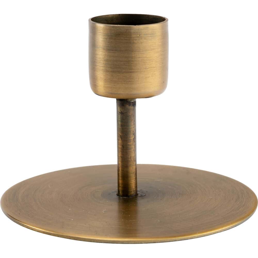 Bougeoir Doré Fer 23 x 21 x 47 cm | Leroy Merlin