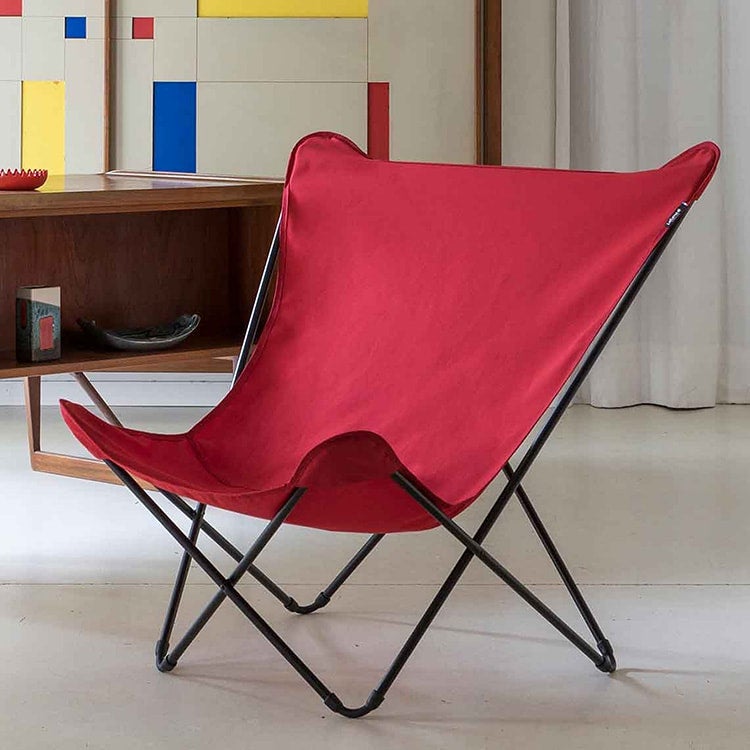 Fauteuil pliant LAFUMA Pop Up XL Airlon - Rouge - 3