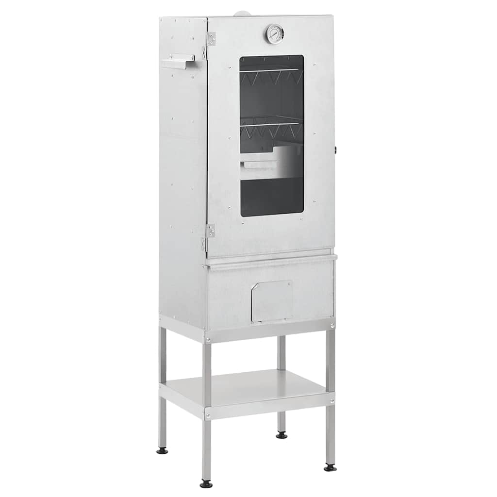 MiCasa Italia. Tavolo per Forno Affumicatore 40x28x44,5 cm in Acciaio