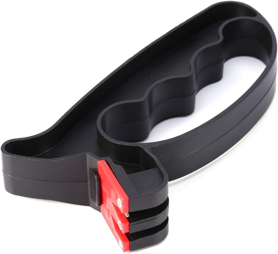 Profesjonalna ostrzałka do noży, ostrzałka do nożyczek 13,5 x 7 x 2,8 cm, ostrzenie nożyczek, szlifierka