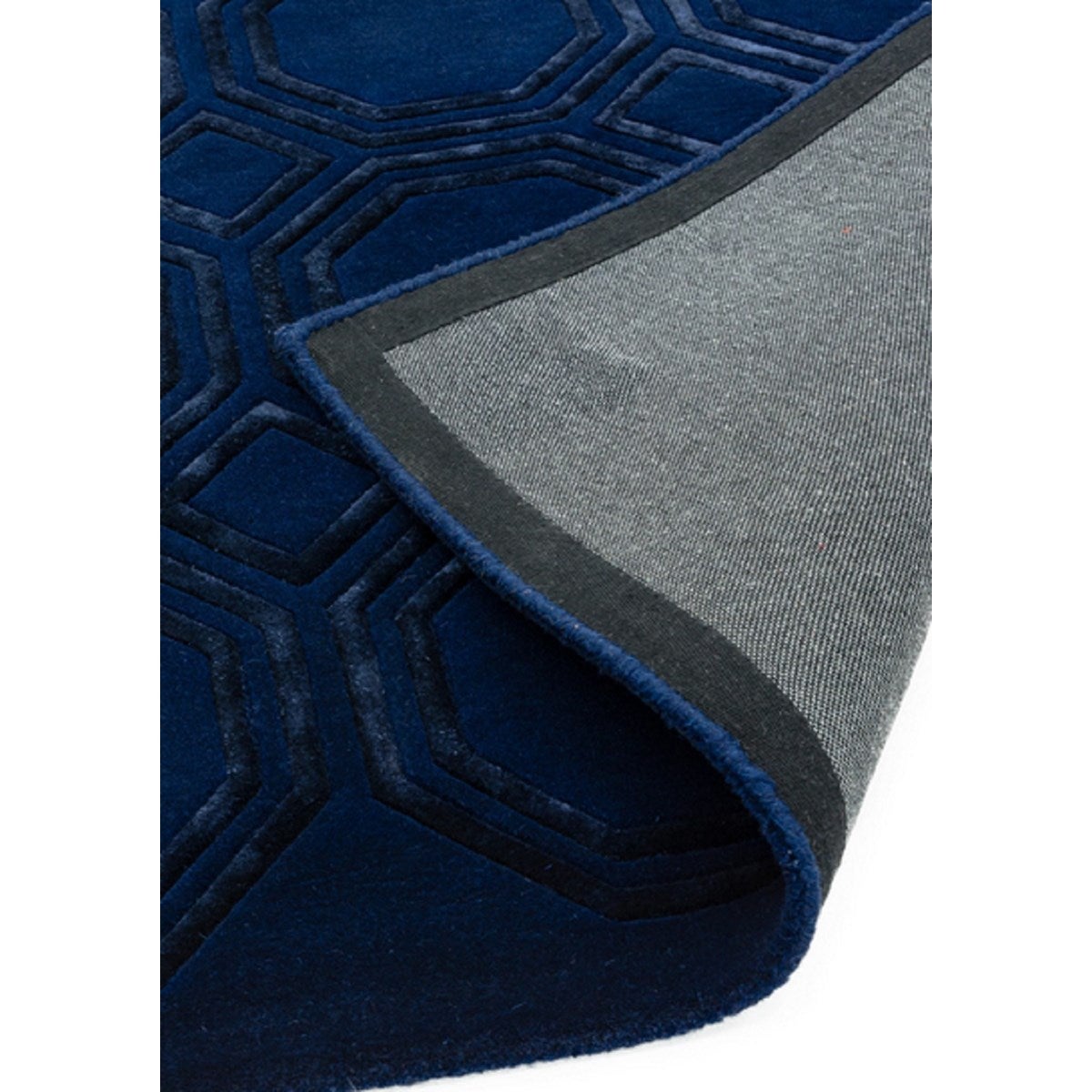 Tapis de salon moderne tissé main NAVEL 160x230 cm - 4