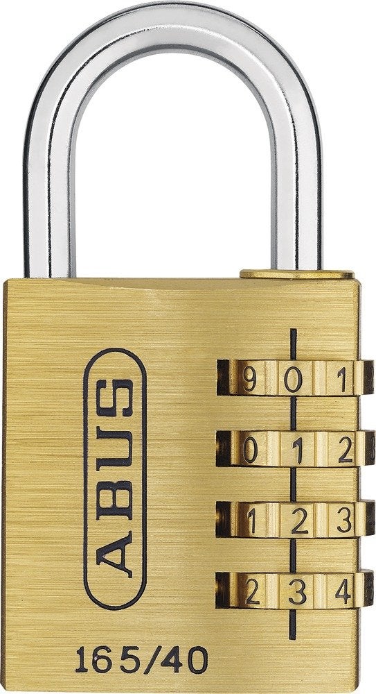 Cadenas laiton à combinaison programmable ABUS 165-40 - 2