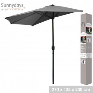 Ensemble De Tubes Et Pied Pour Parasol De Jardin - Support Stable, Résistant Aux Intempéries, Facile à Installer