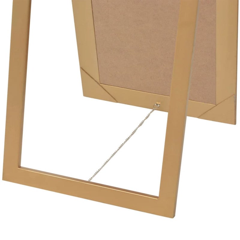 Miroir sur pied Style baroque 160x40 cm Doré - 5