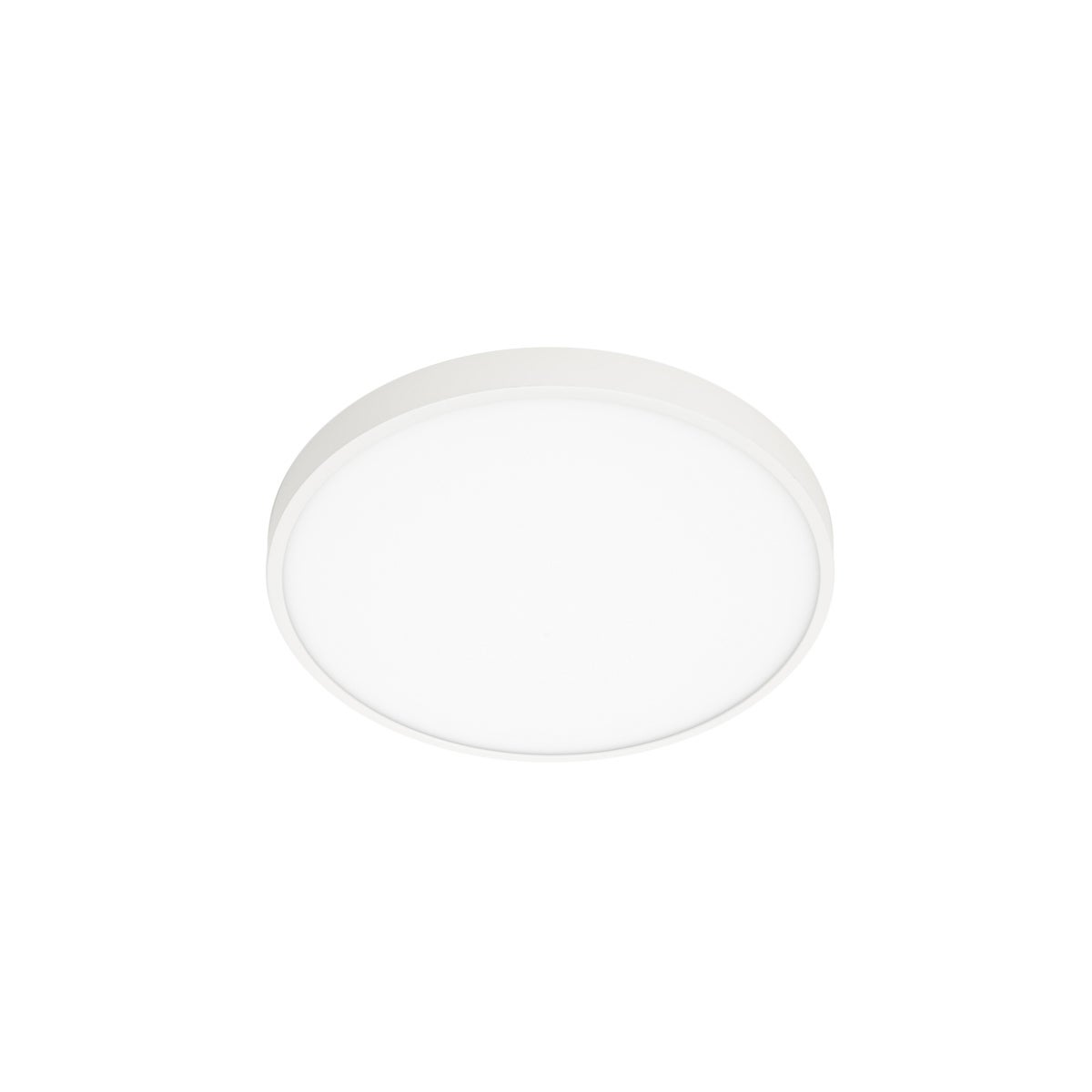 Plafon okrągły LED Riberio 30W 3000KK 2700lm metal biały wym:2,5x28x28cm IP20 Italux