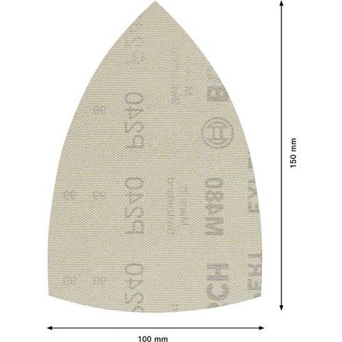 Arkusze Ścierne Bosch Expert M480 240 Ziarnistość i Samoprzylepne - 3