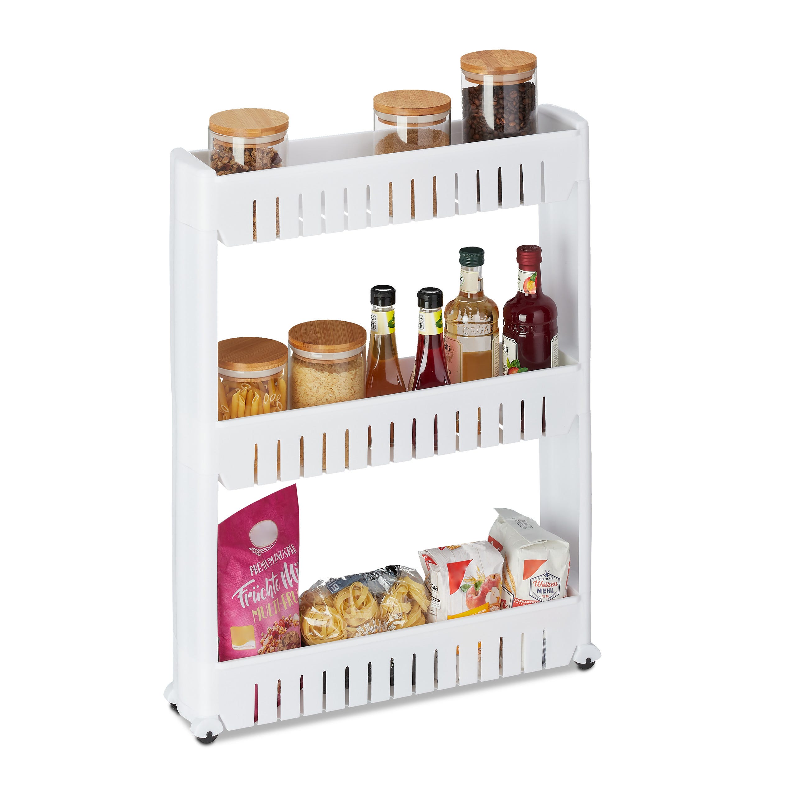 Mobile Salvaspazio 3 Ripiani Scaffale Stretto Per Bagno Cucina mobile-salvaspazio-3-ripiani-scaffale-stretto-per-bagno-cucina