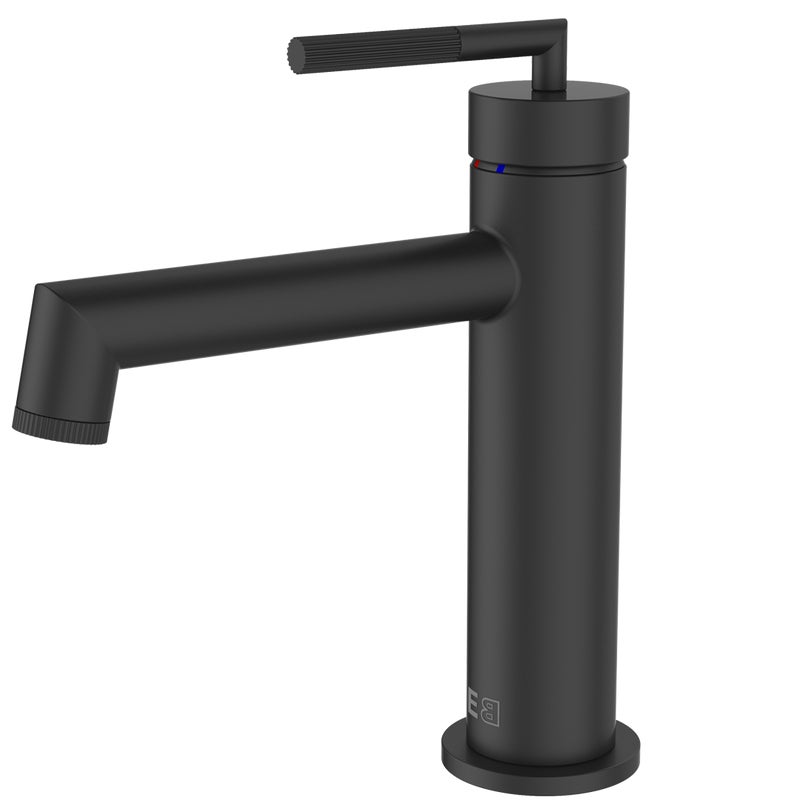 Portofino bateria umywalkowa niska czarna