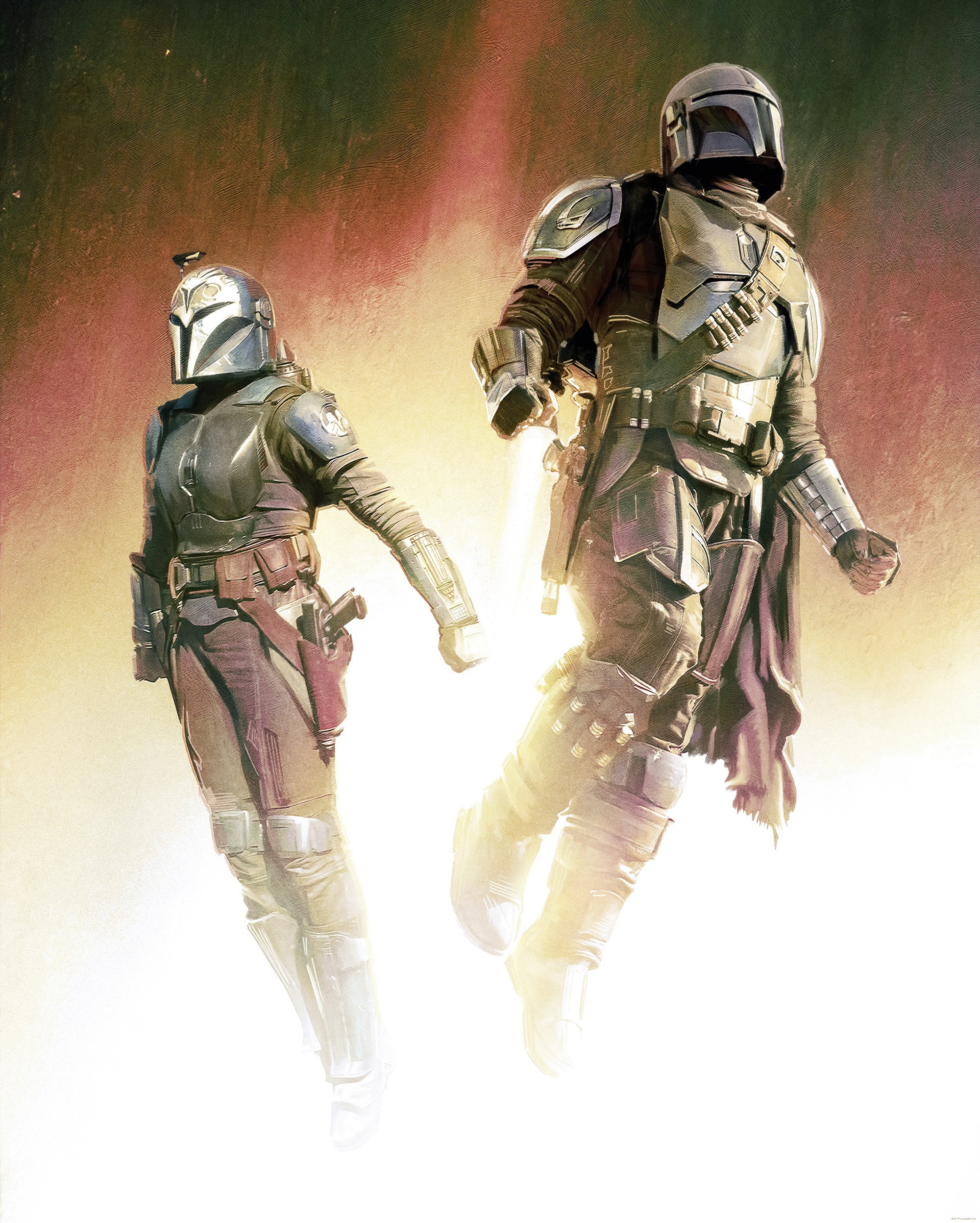 Fototapeta Star Wars brązowym - 200 x 250 cm - KOMAR