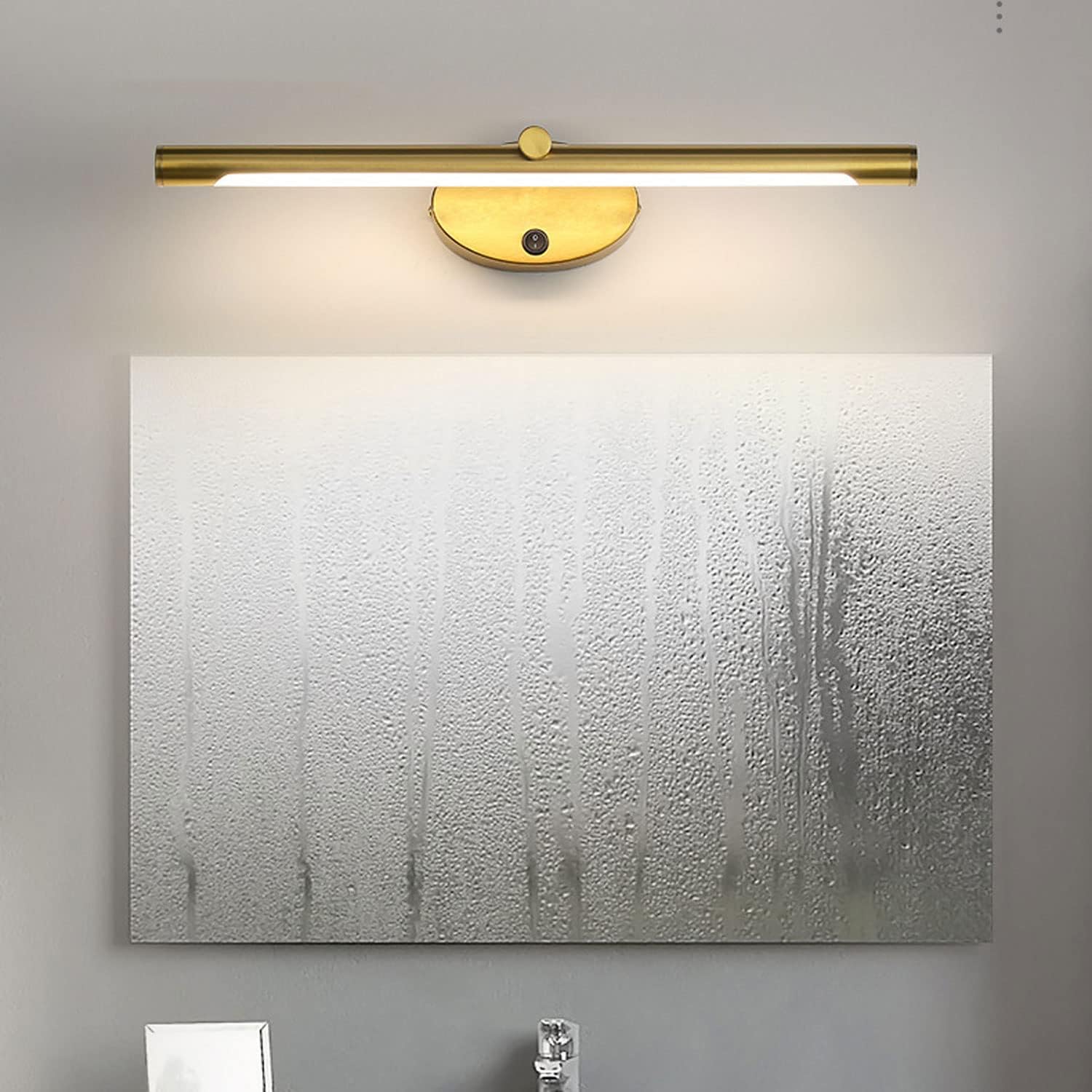 Lámpara de baño moderna con interruptor, 10w - aplique led para lavabo - lámpara de pared para espejo de baño - lámpara de mesilla