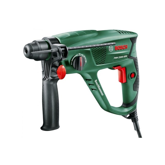 Perforateur Bosch - PBH 2500 SRE 600W, 1,9 J, 0 - 5.100 cps/min, Livre avec Accessoires et Coffret Plastique