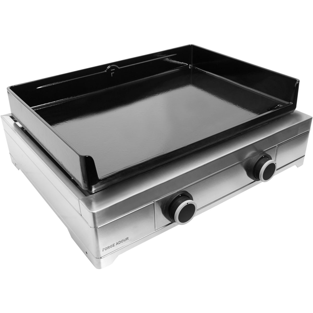 Plancha gaz Modern 60 en inox - Forge Adour - 4