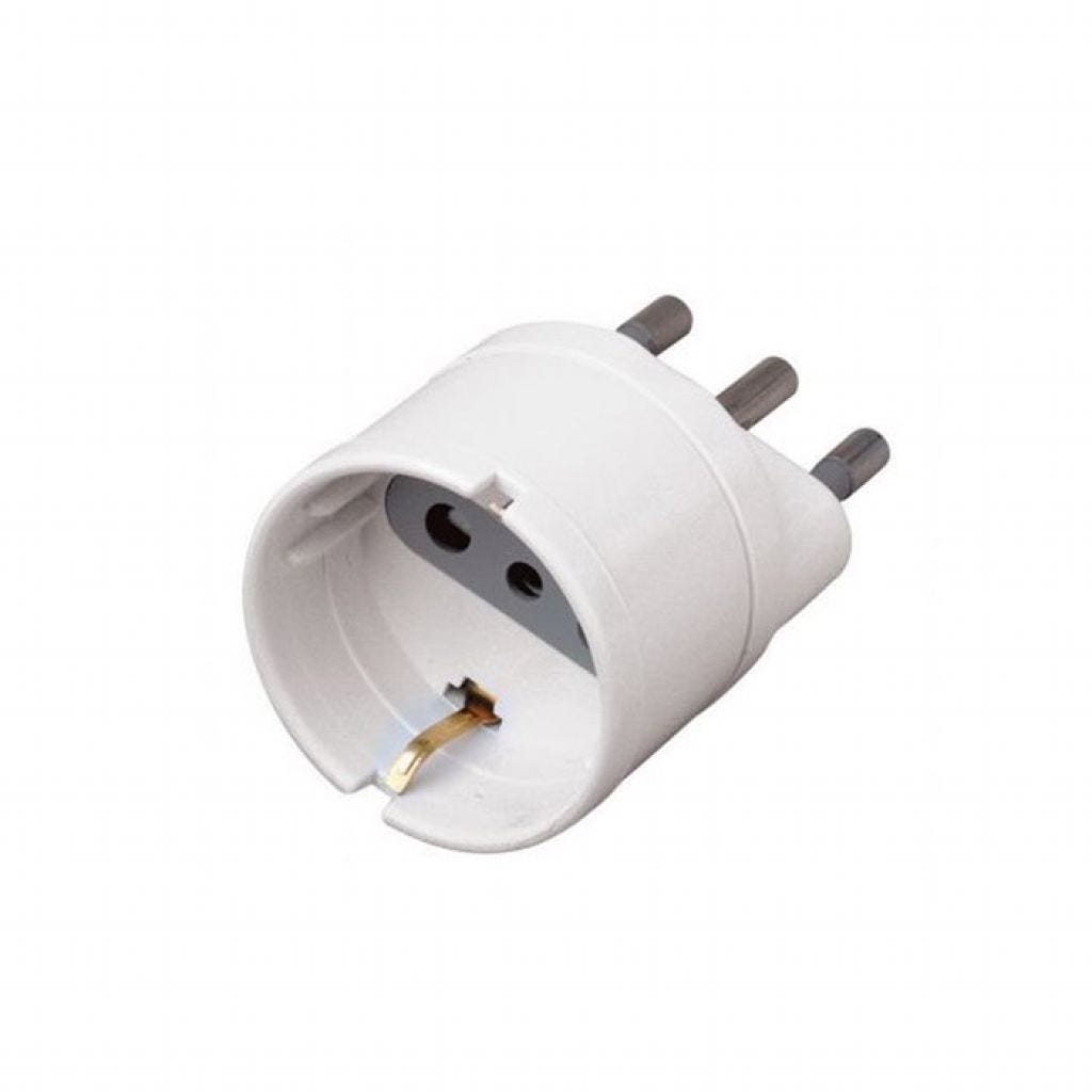 V-TAC Adattatore Multipresa 2 Prese Laterali 10/16A 2P T Bipasso 1 16a 2p Schuko Interruttore Spina 10a 2p Rotabile P 249126 - Foto 13