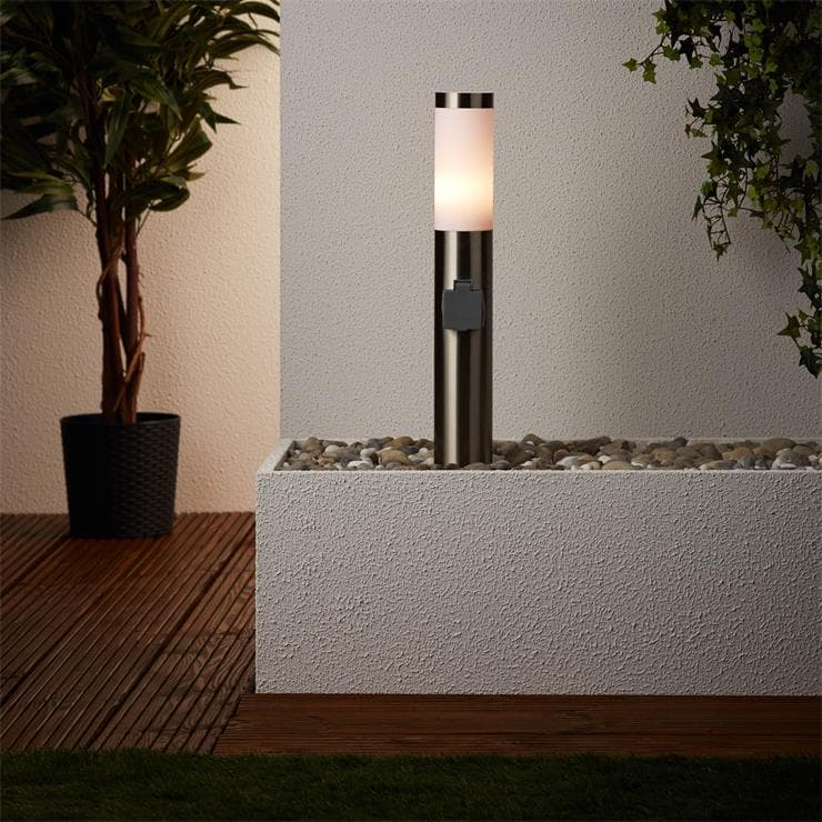 Lampa zewnętrzna Brilliant Chorus stal nowoczesny design i IP44 - 2