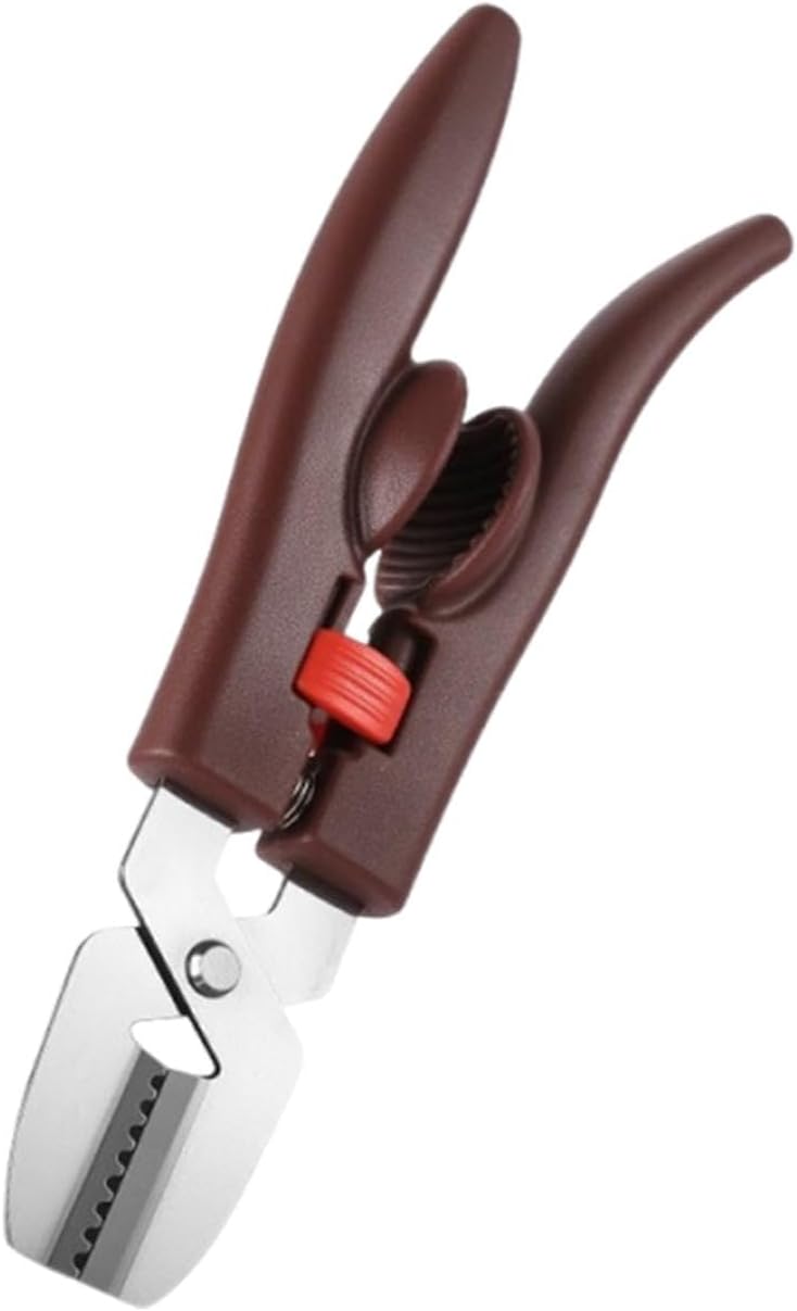 Otwieracz do orzechów, szczypce do kasztanów, ręczne, praktyczne, kompaktowe, wielofunkcyjne, stalowe narzędzie do łuskania suszonych owoców