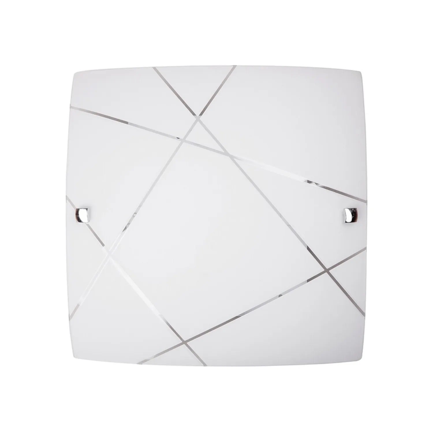 Plafon Phaedra biała wzorzysta 1xE27x60W wym:7x30x30cm IP20 Rabalux