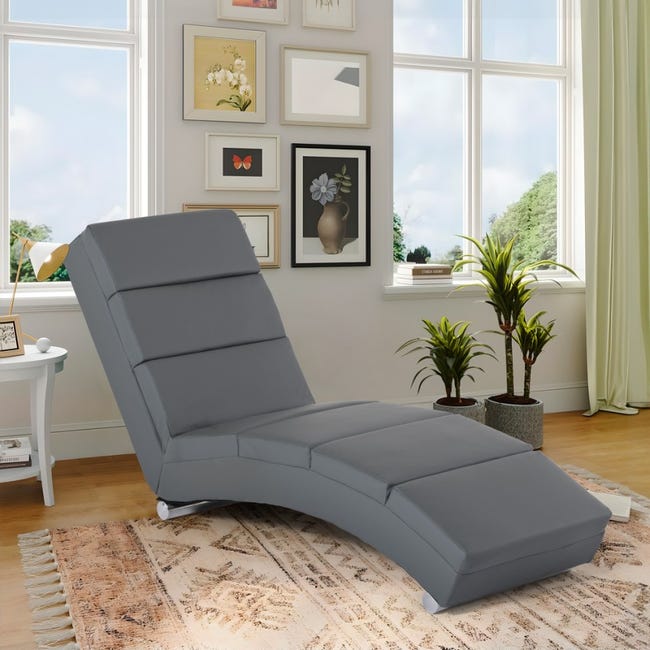 vidaXL Sdraio Imbottita Elegante Ergonomica Chaise Lounge Lettino vidaXL Sdraio Imbottita Elegante Ergonomica Chaise Lounge Lettino