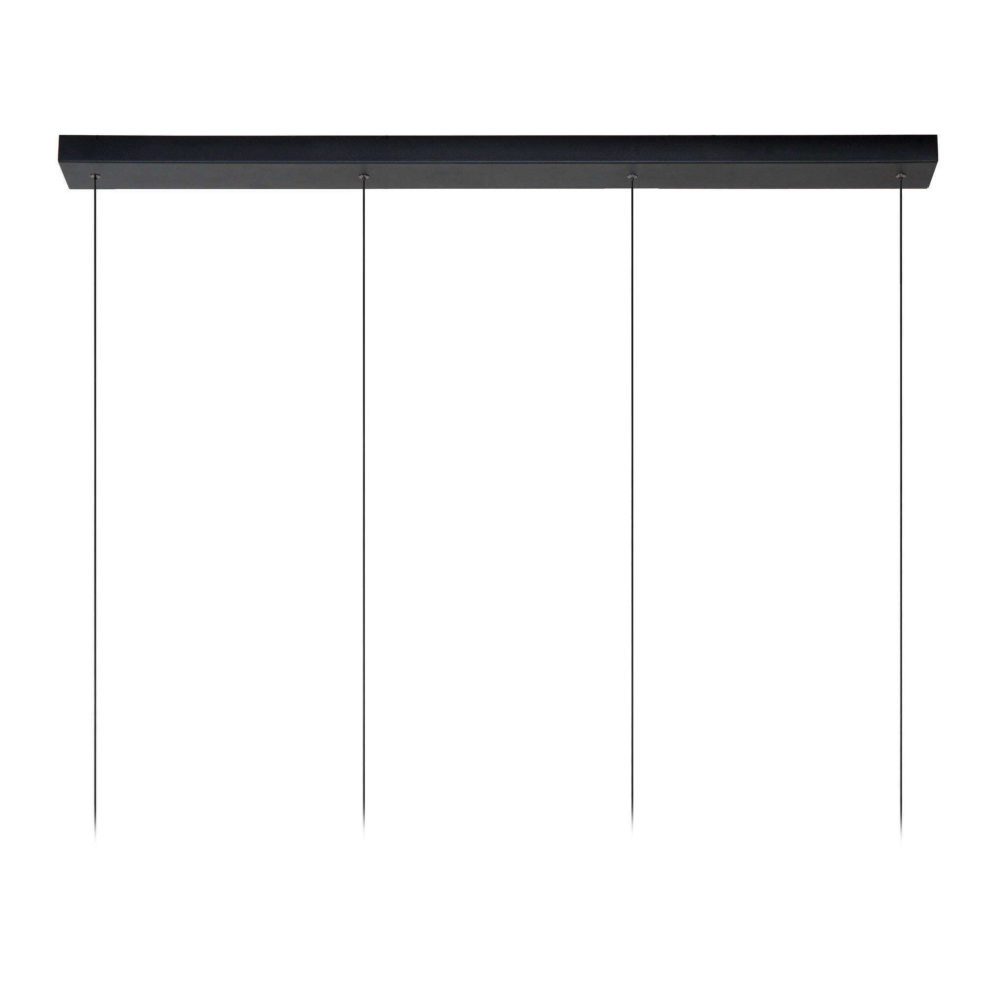 Suspension électrifiée Métal Noir LORENZ LUCIDE - L120 x larg10 x H60 cm - 5