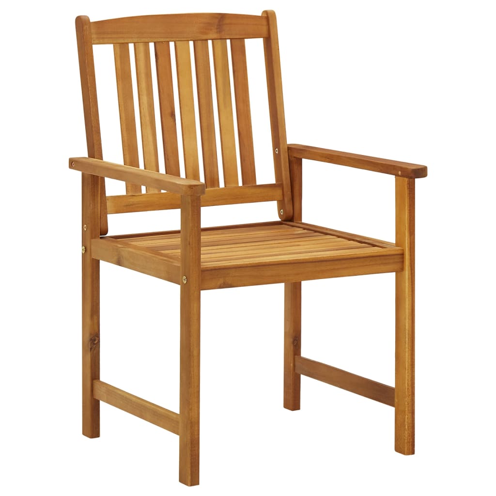 Chaise de jardin avec coussin Maison Exclusive en bois Bleu - 4