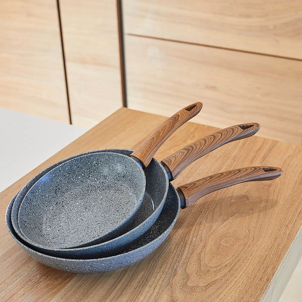 Poêle à Frire Profonde Onyx 26 Cm – 3,7 L, Antiadhésive, Induction, Acier Inoxydable/aluminium, Sans PFAS