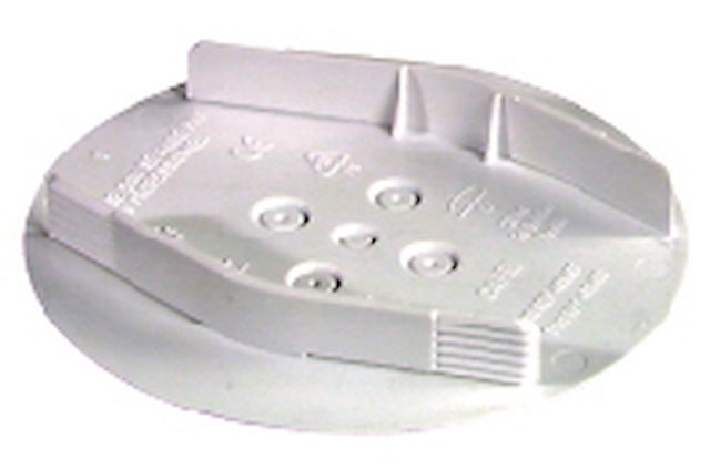 couvercle de finition - a patte - diamètre 110 mm - capri 493450