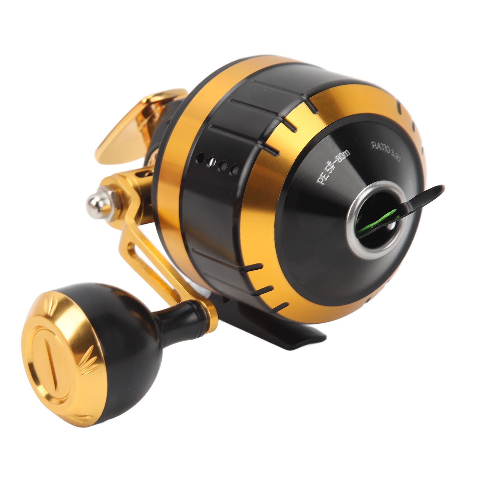 Mulinello Baitcasting Lanciante Con Freno Magnetico 7.2:1 - Corpo In Metallo Leggero Per Pesca Sportiva
