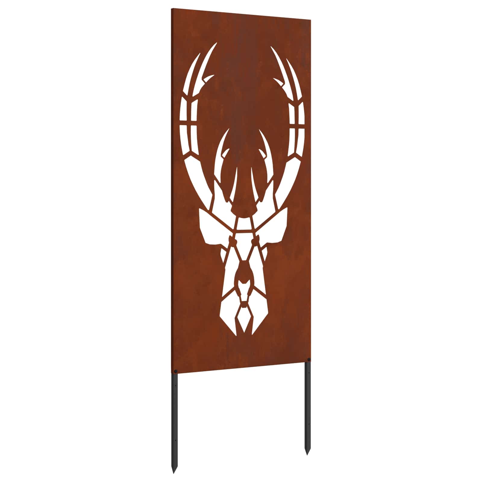 Écran de confidentialité de jardin Rouillé 50 x 140 cm vidaXL - 2