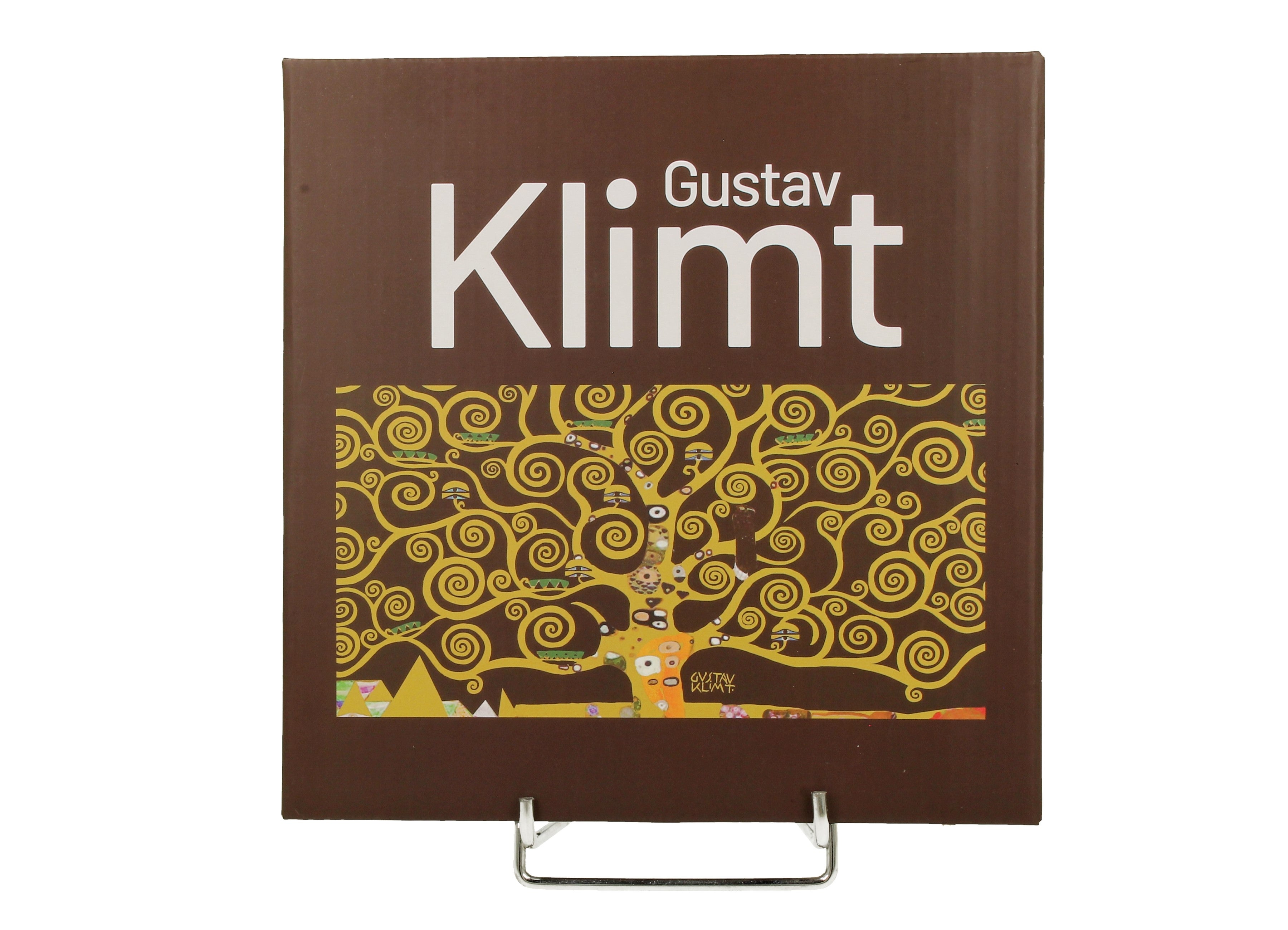 Talerze Art. Gallery Duo Gustav Klimt Drzewo życia 20 cm zestaw 2 sztuk - 5